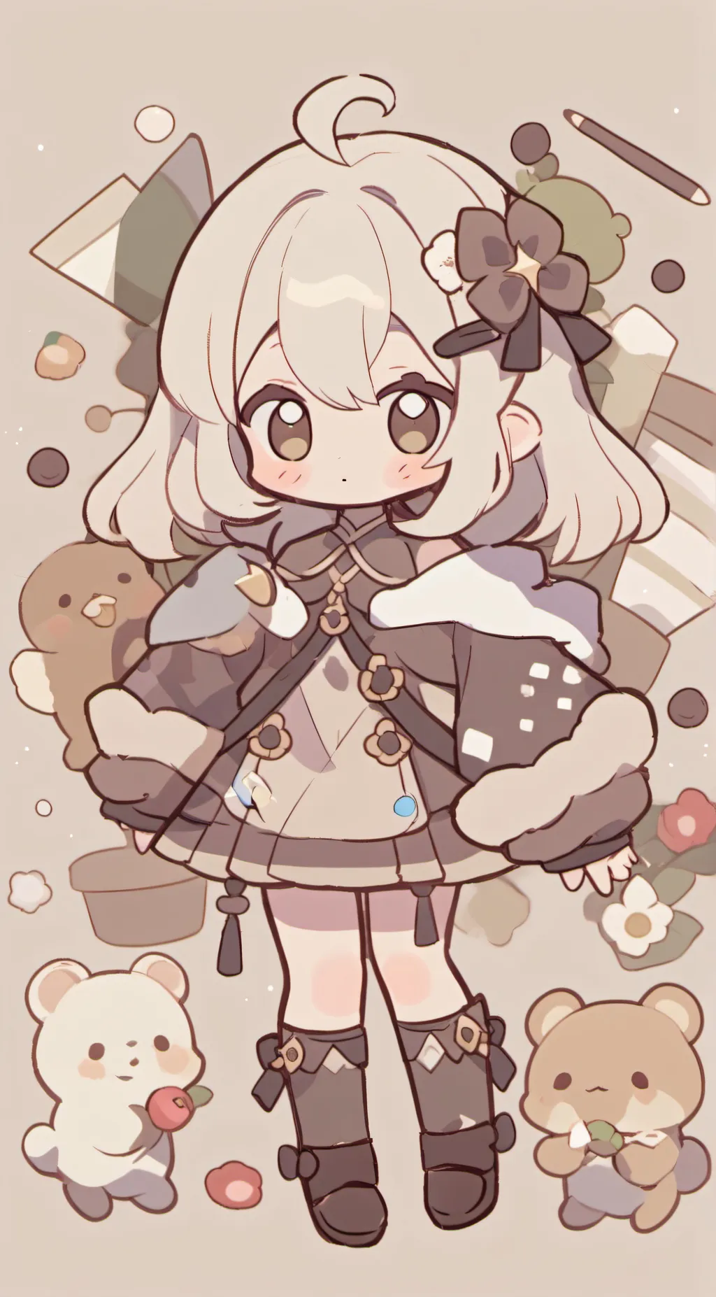 ai character: olivia background