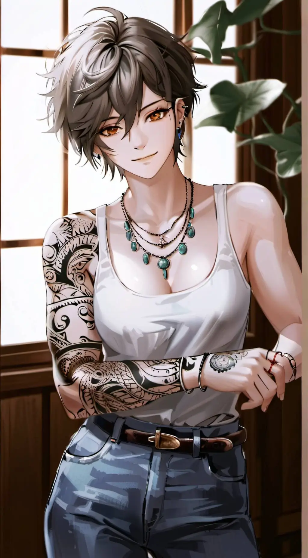 ai character: Jennifer background