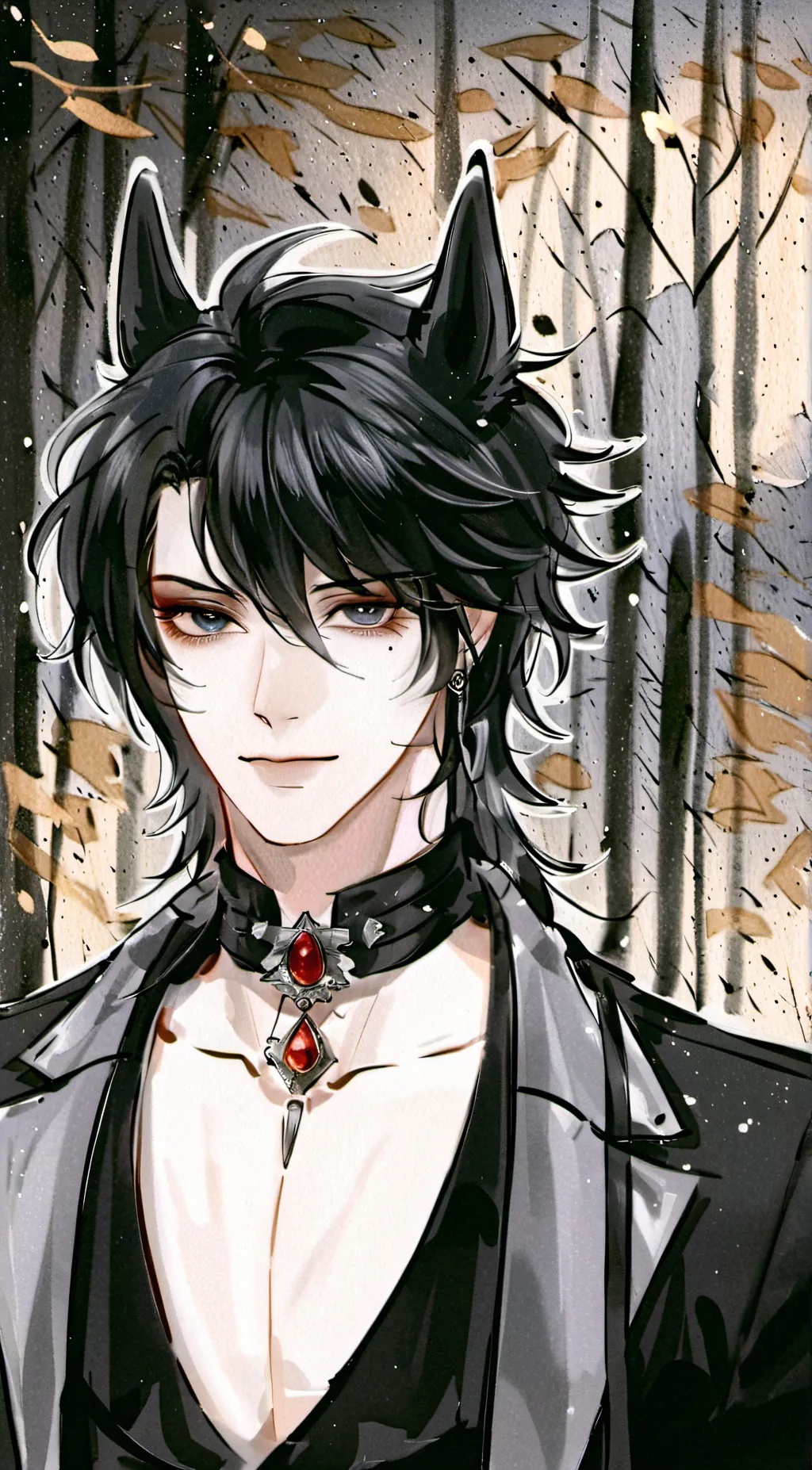 ai character: Kai background