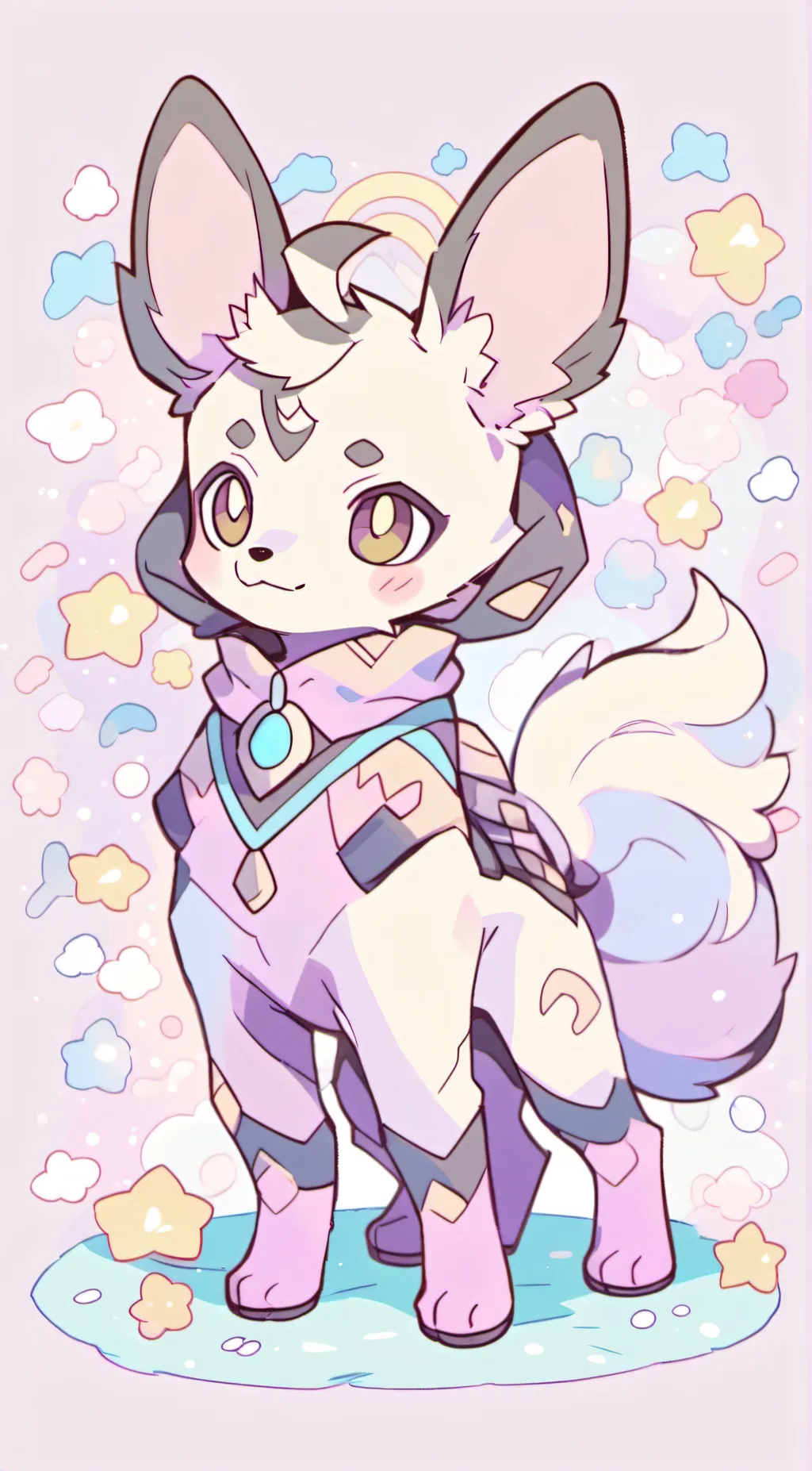 ai character: Sylveon background