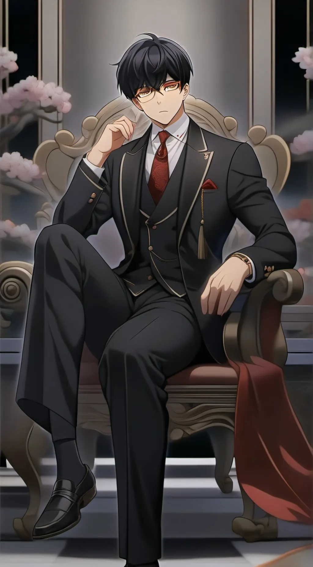 ai character: Mashle! background