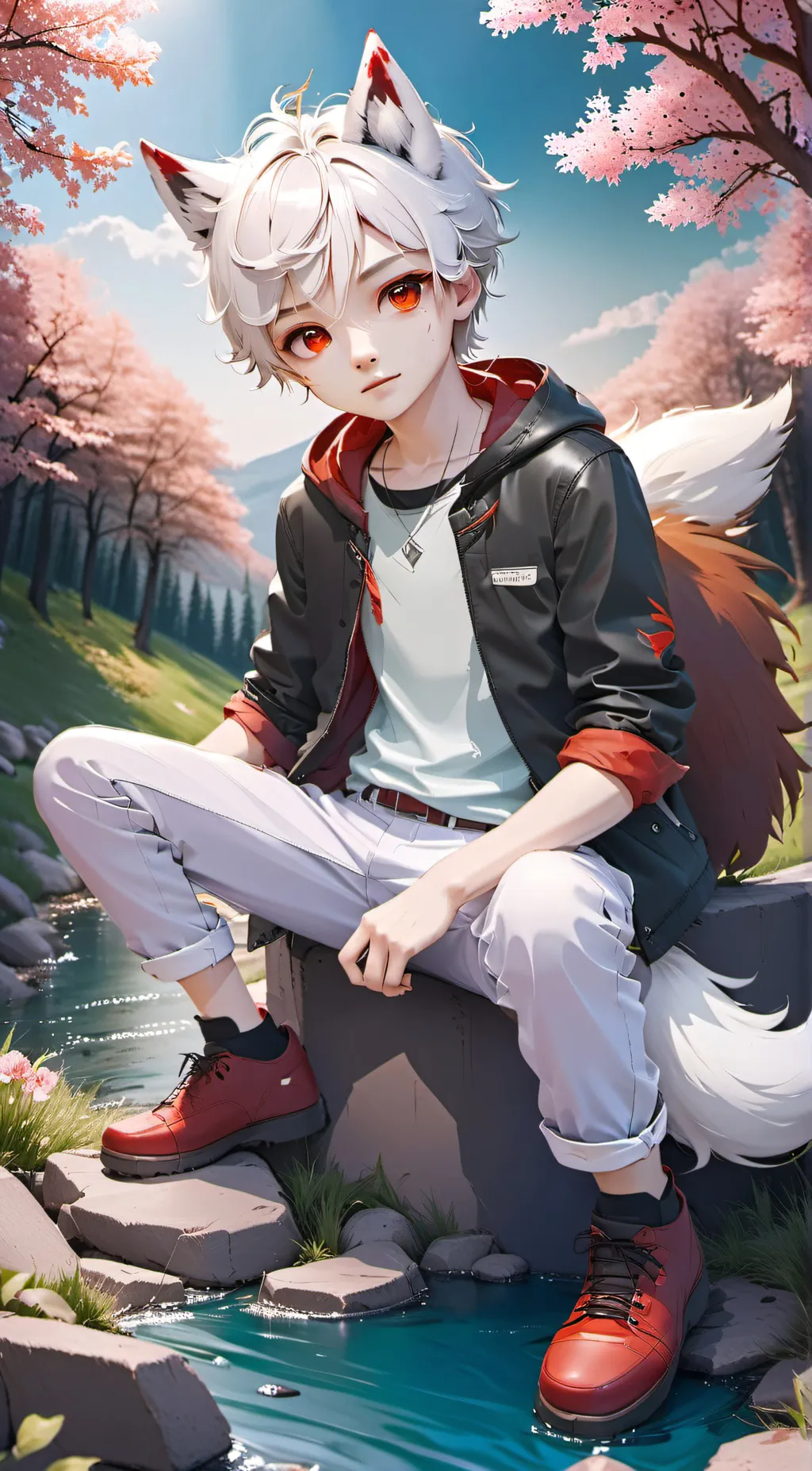 ai character: Kai background