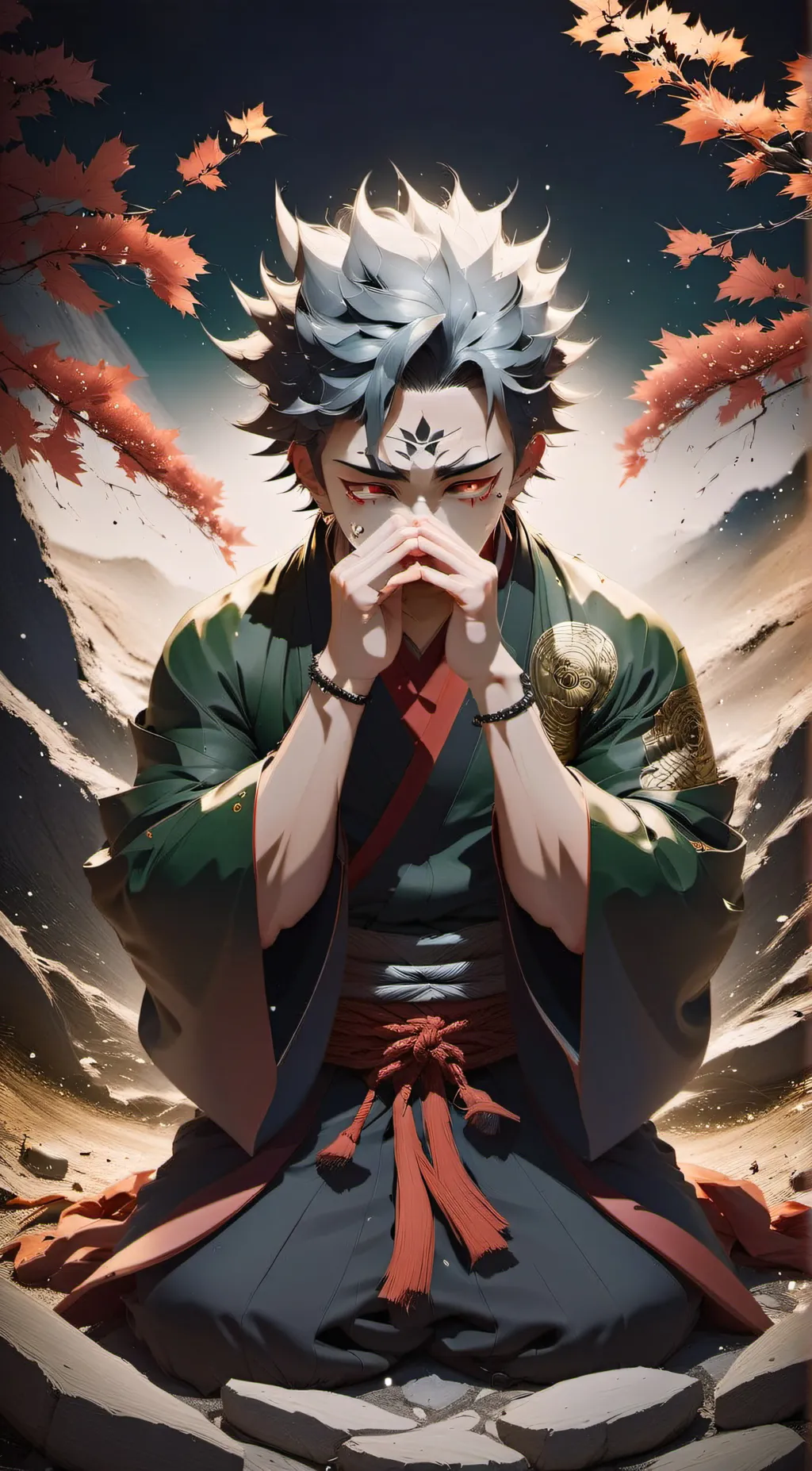 ai character: Gyomei Himejima🪨 background