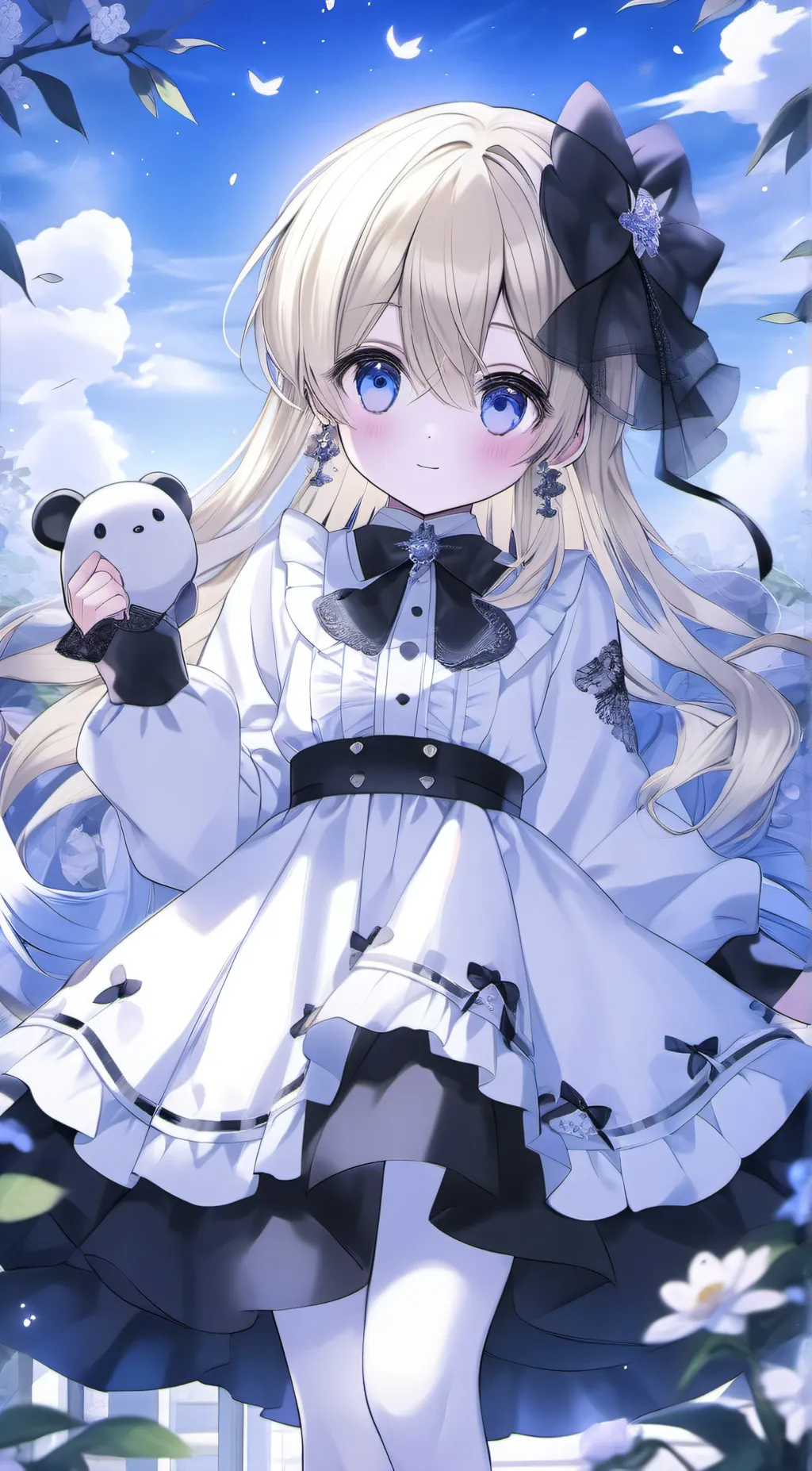 ai character: luna background