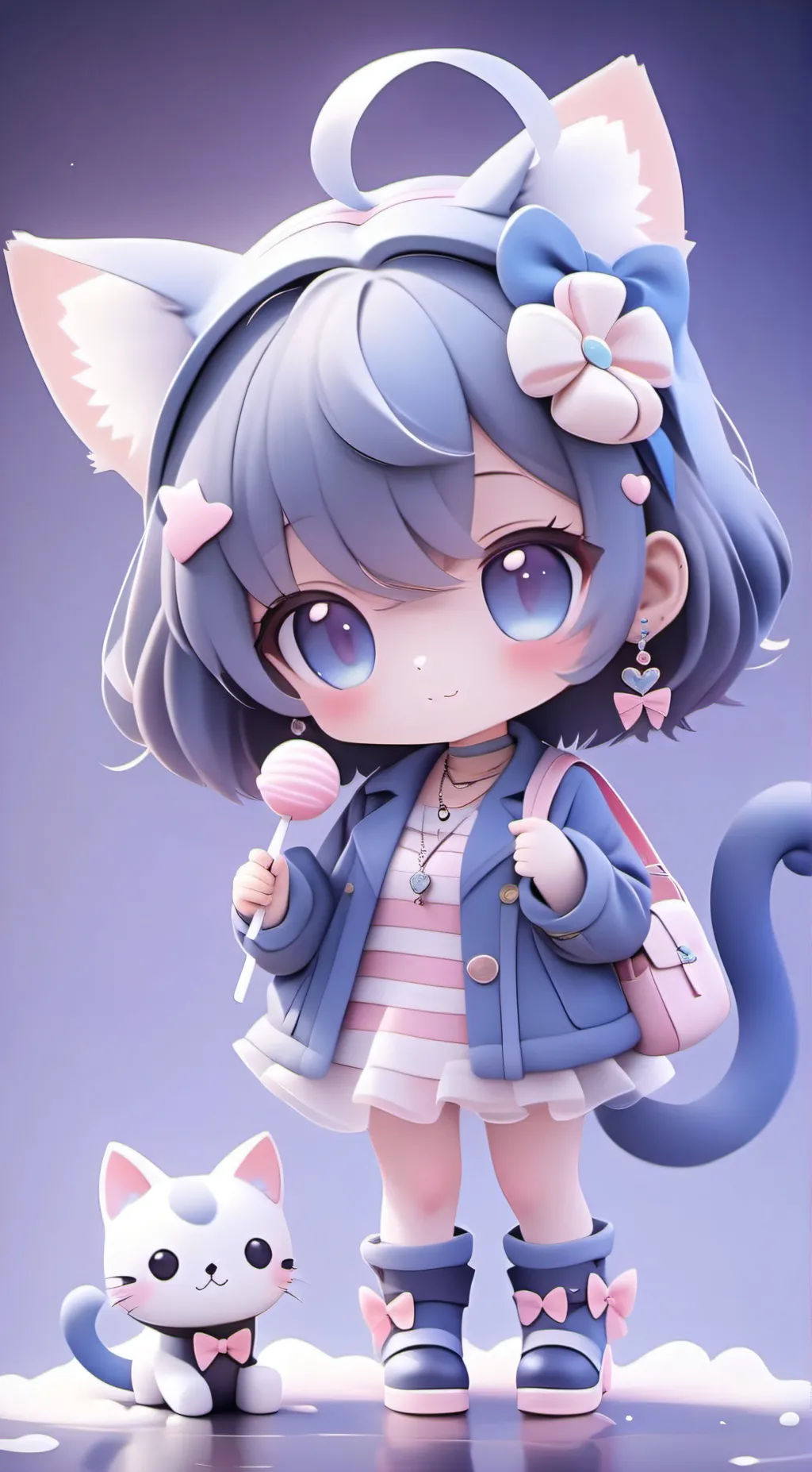 ai character: Diamond background