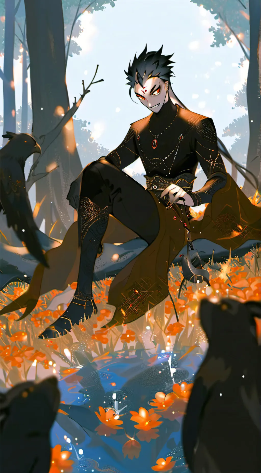 ai character: Helluva boss new  background