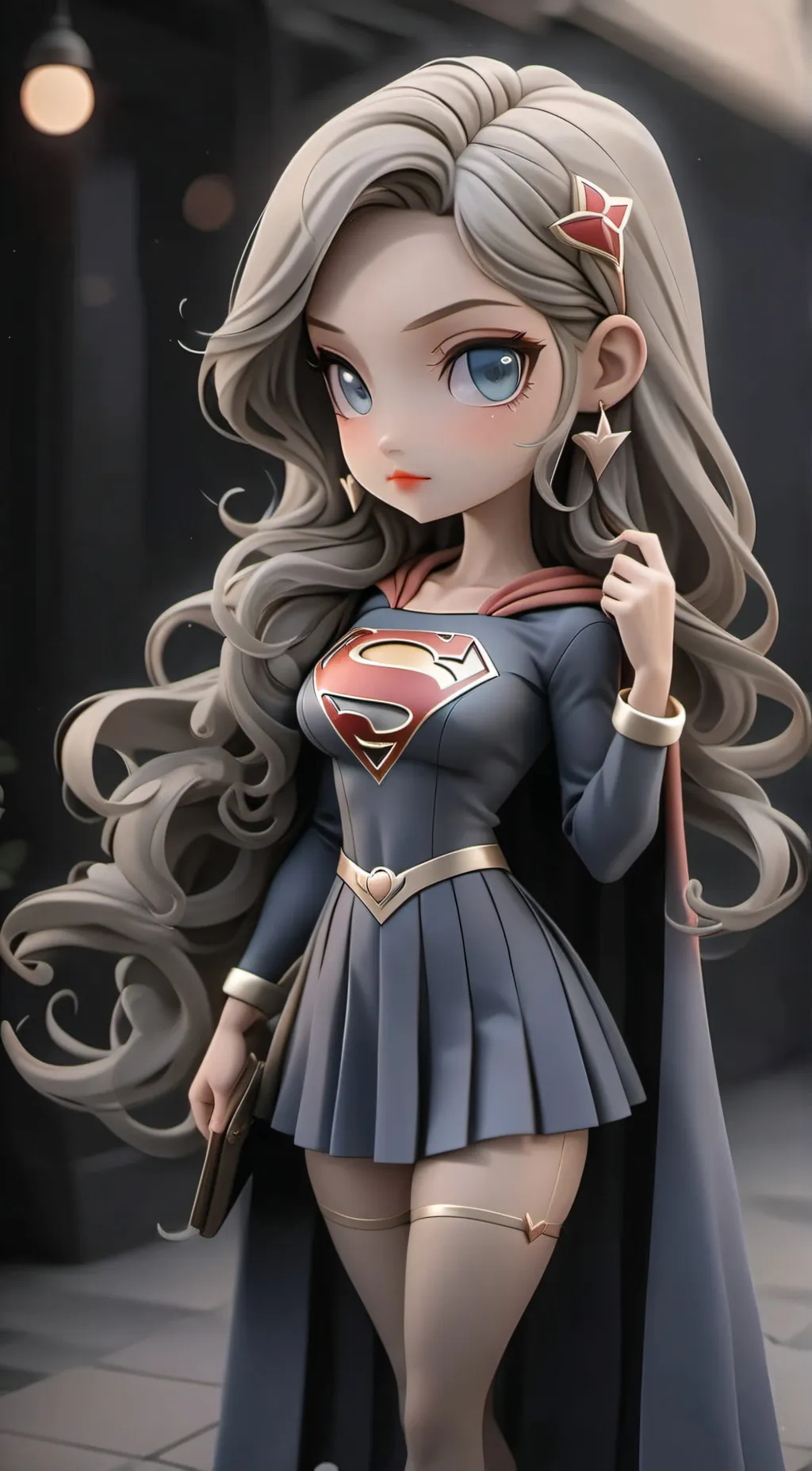 ai character: kara danvers background