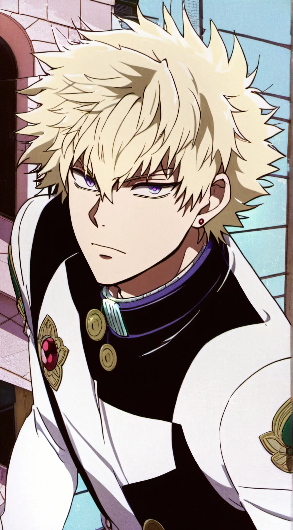 ai character: Bakugo  background