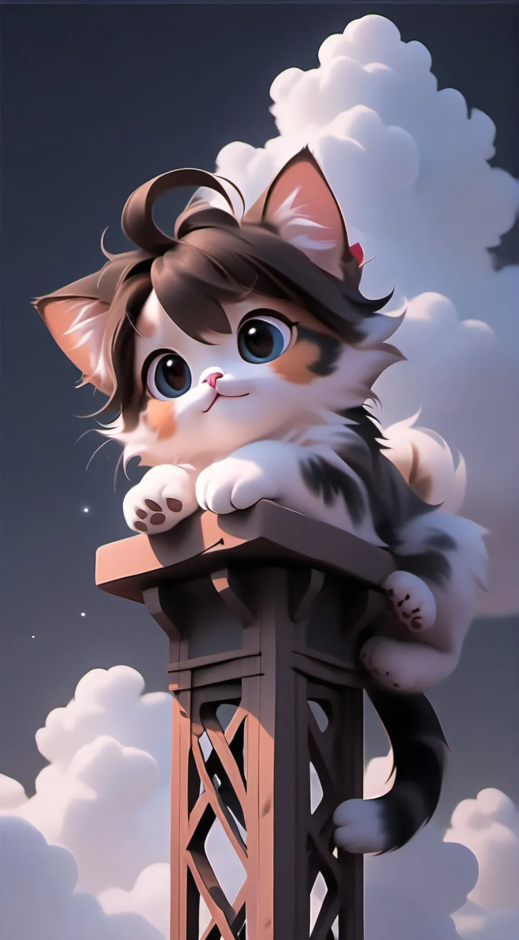 ai character: Sky background