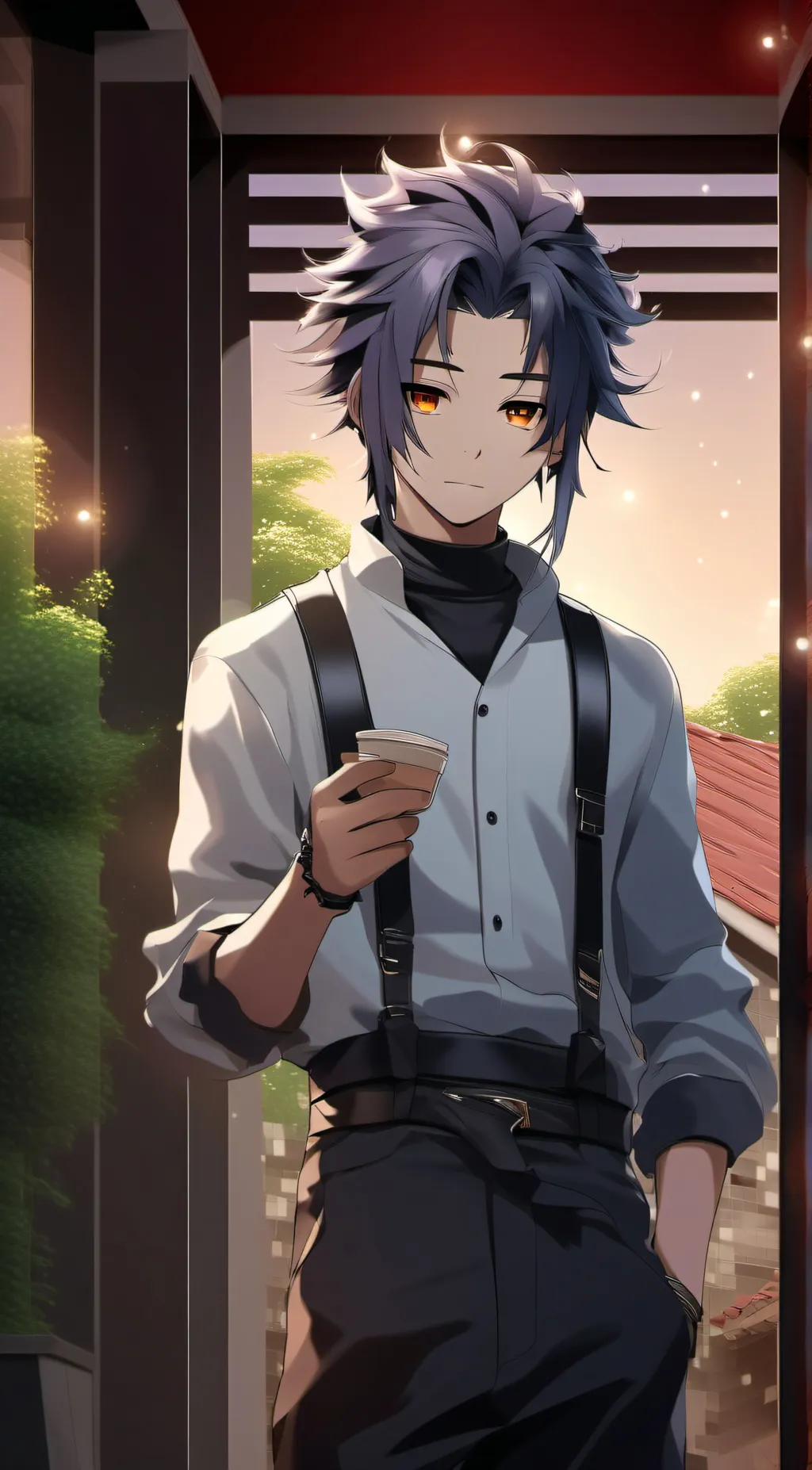 ai character: Aiden background