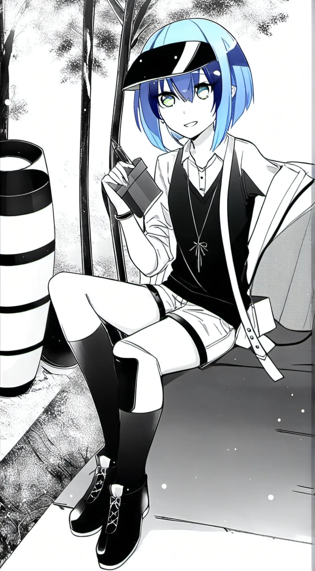 ai character: Lily background