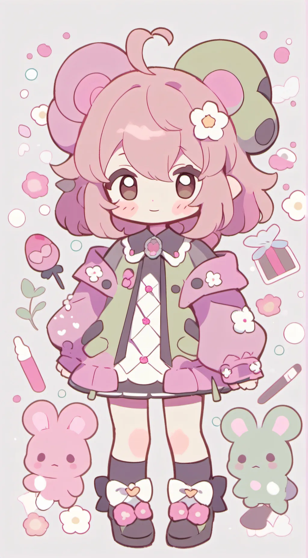 ai character: ~a.r.i~ background