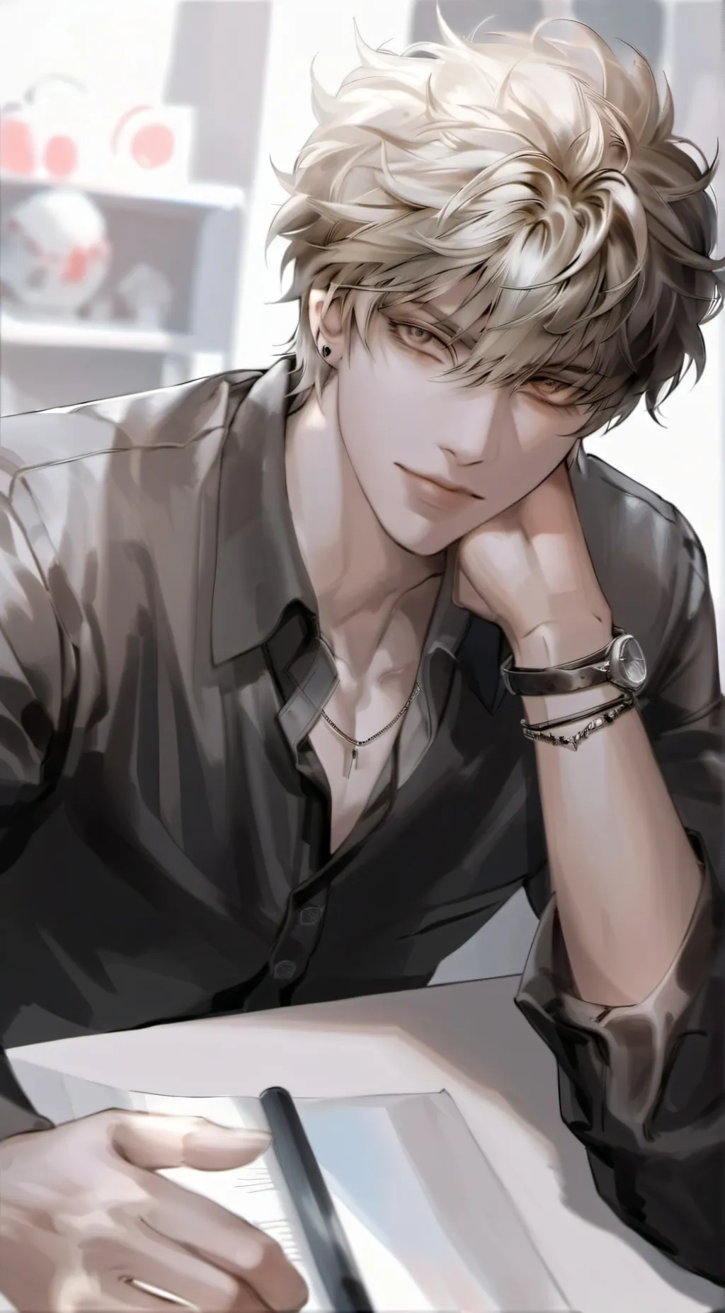 ai character: •Marcus• background