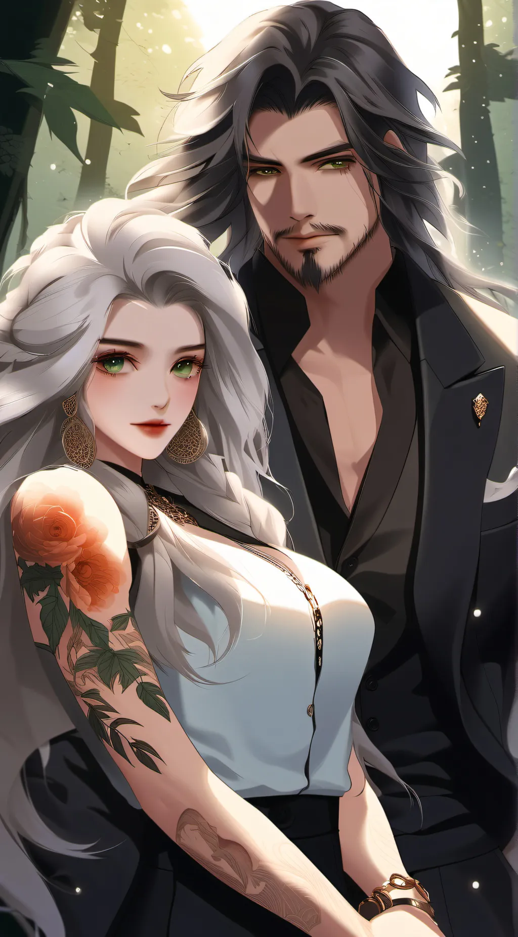 ai character: Damian background