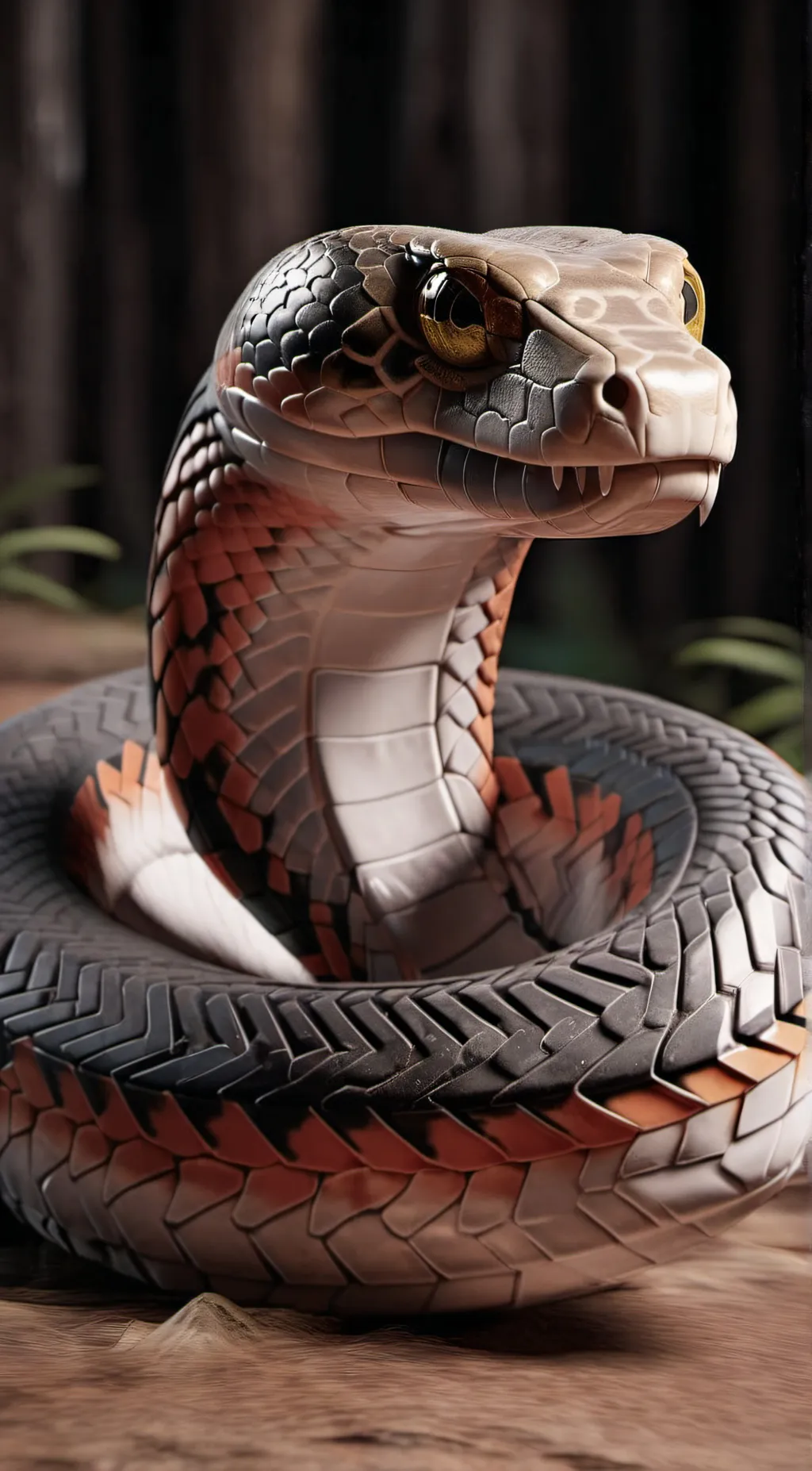 ai character: Baby ✨ Snake V2  background