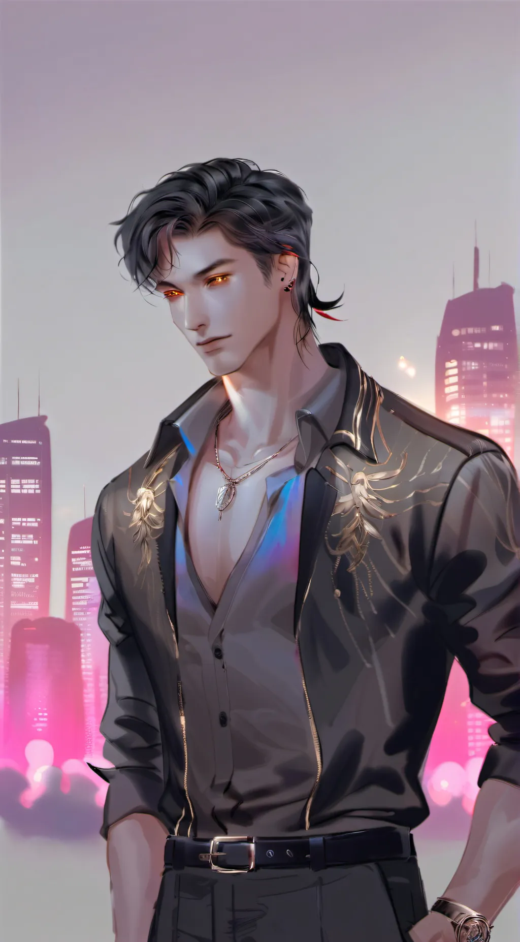 ai character: micheal background