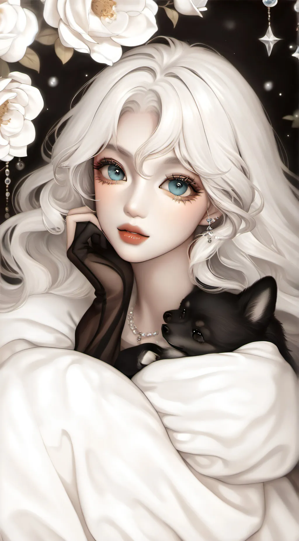 ai character: Lilly background