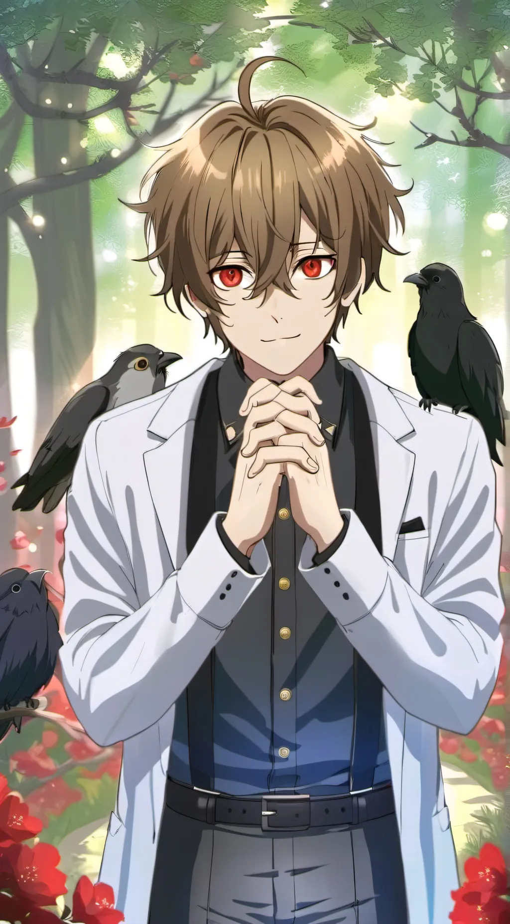 ai character: Samaël  background