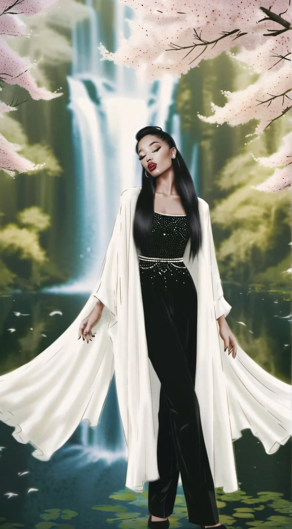 ai character: Lillith roselee  background