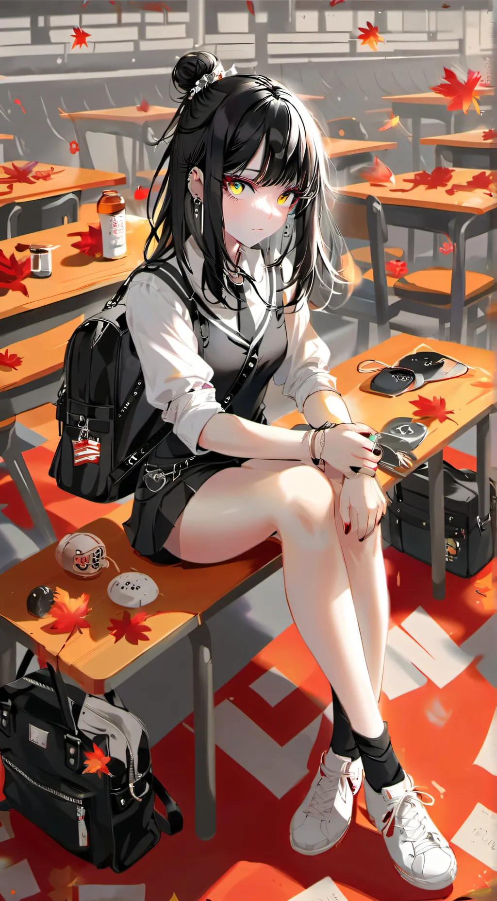 ai character: ellie background