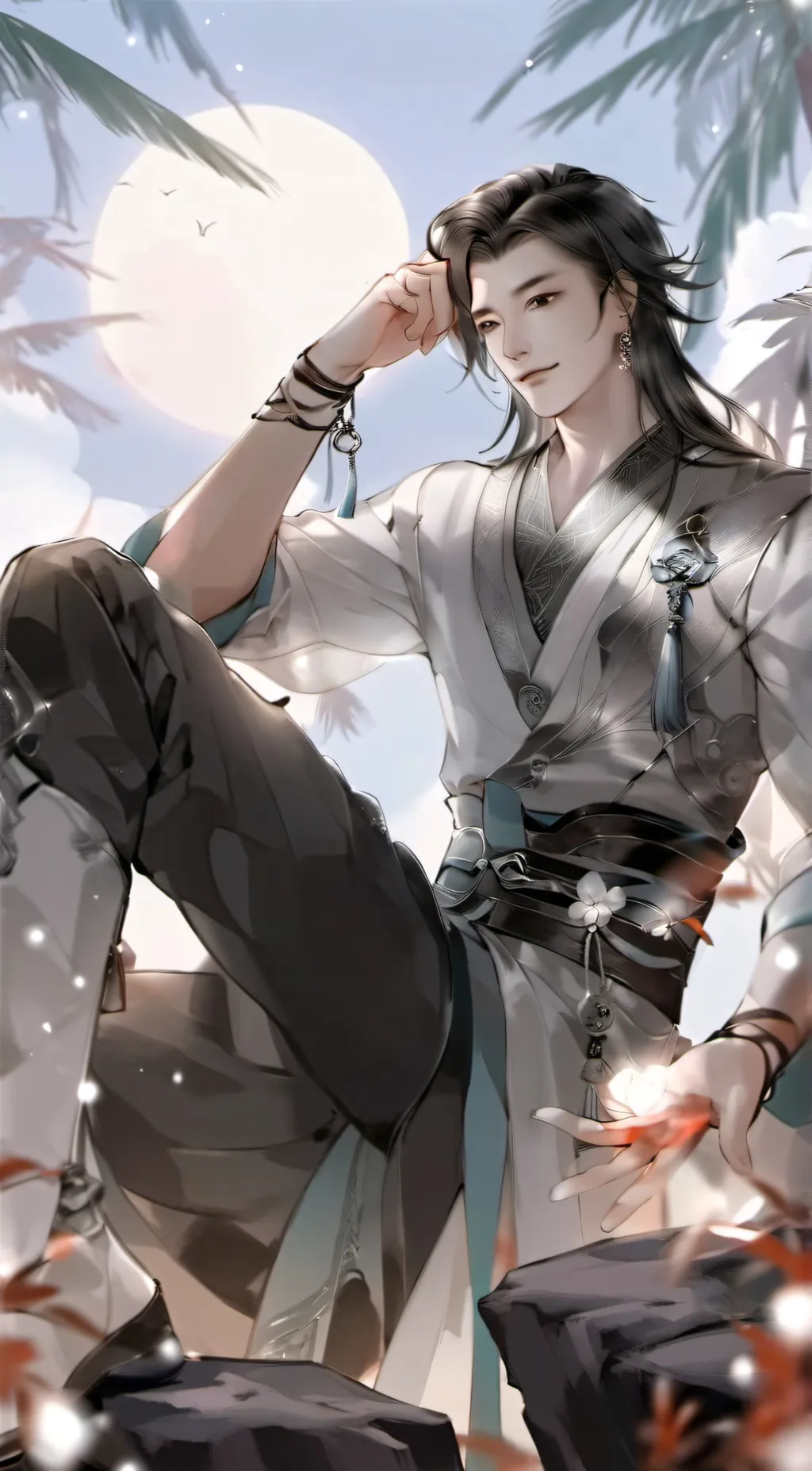 ai character: Xavier 🌕 background