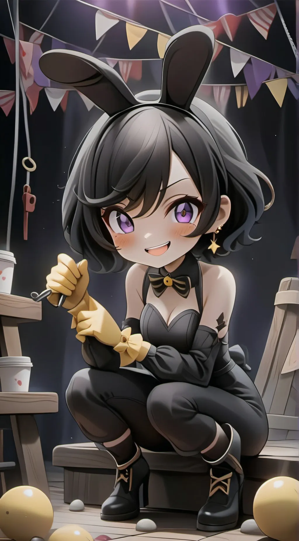 ai character: JAXY  background