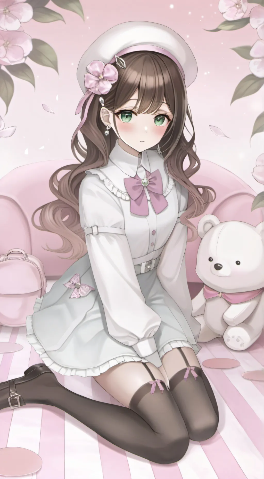 ai character: ema background