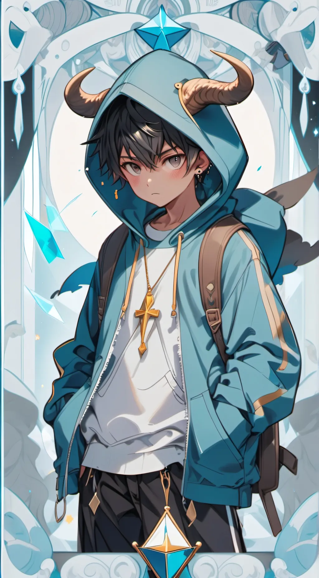 ai character: Kai background