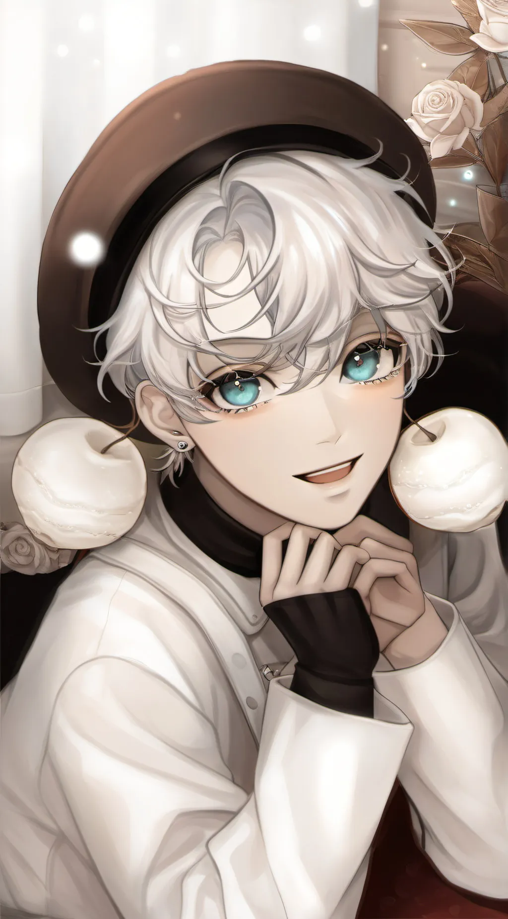 ai character: Leo background