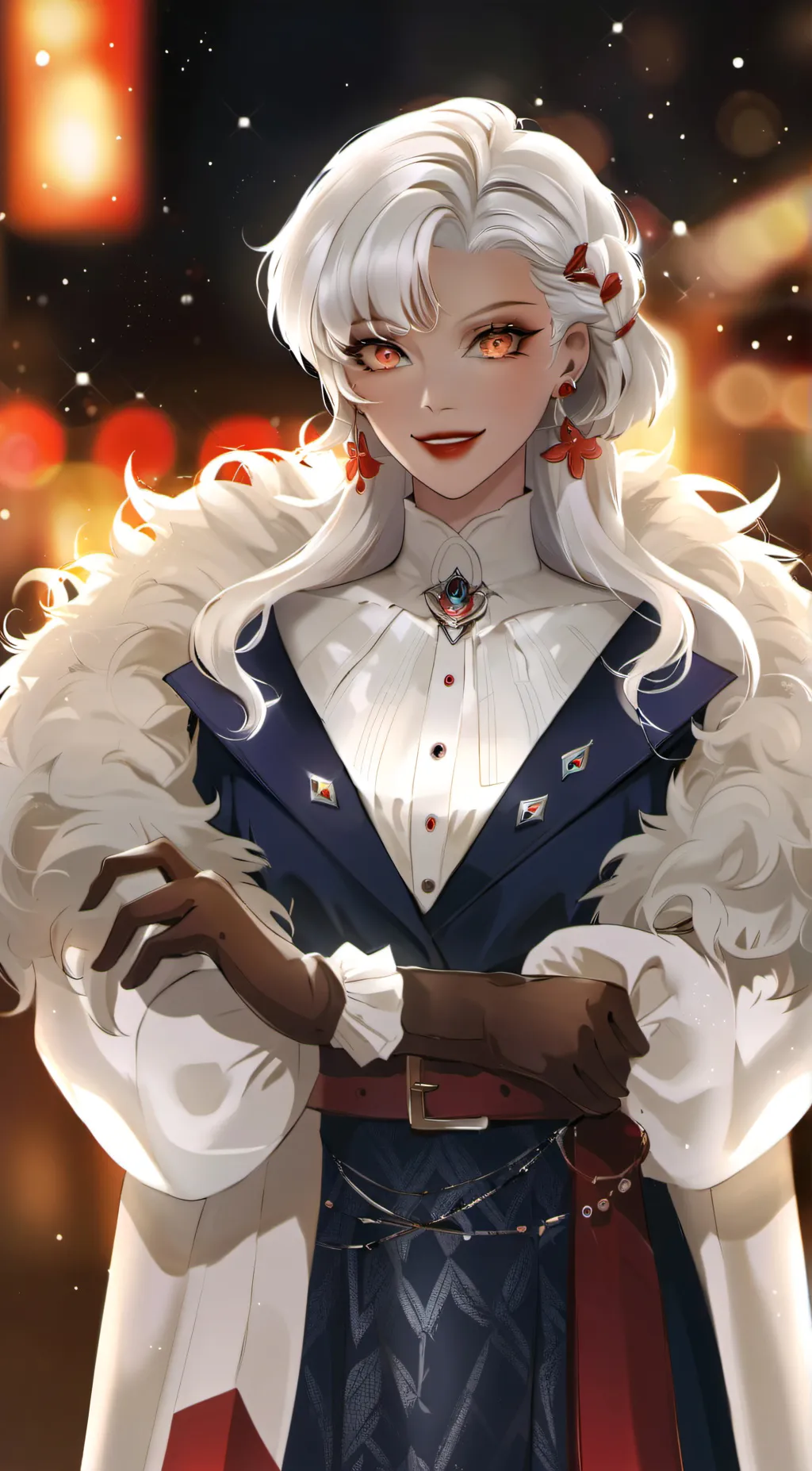 ai character: Claire  background