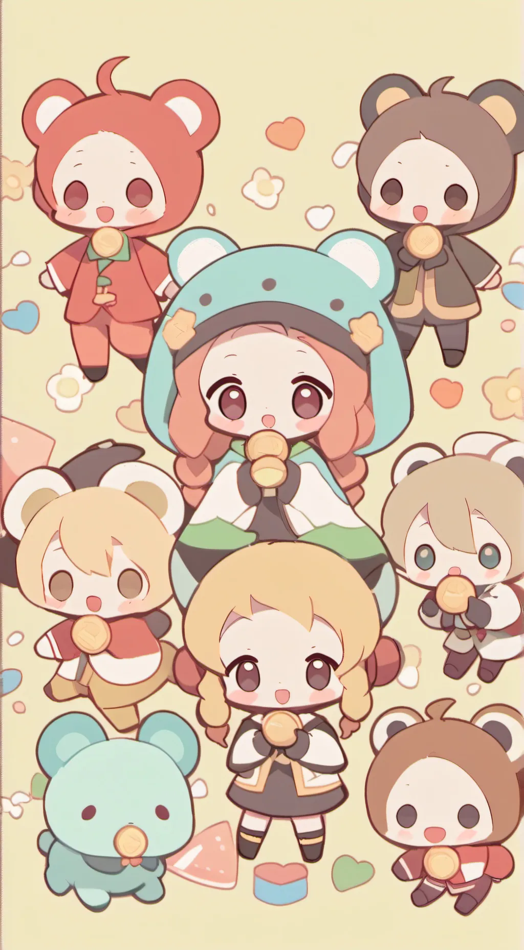 ai character: chapter 1-2-3 background