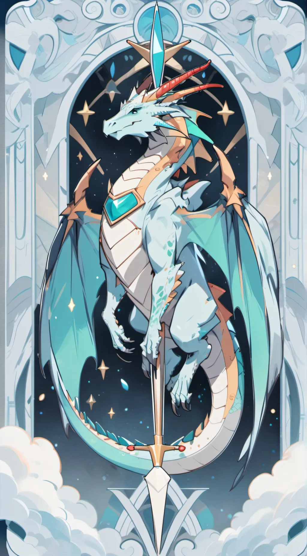 ai character: Glory background