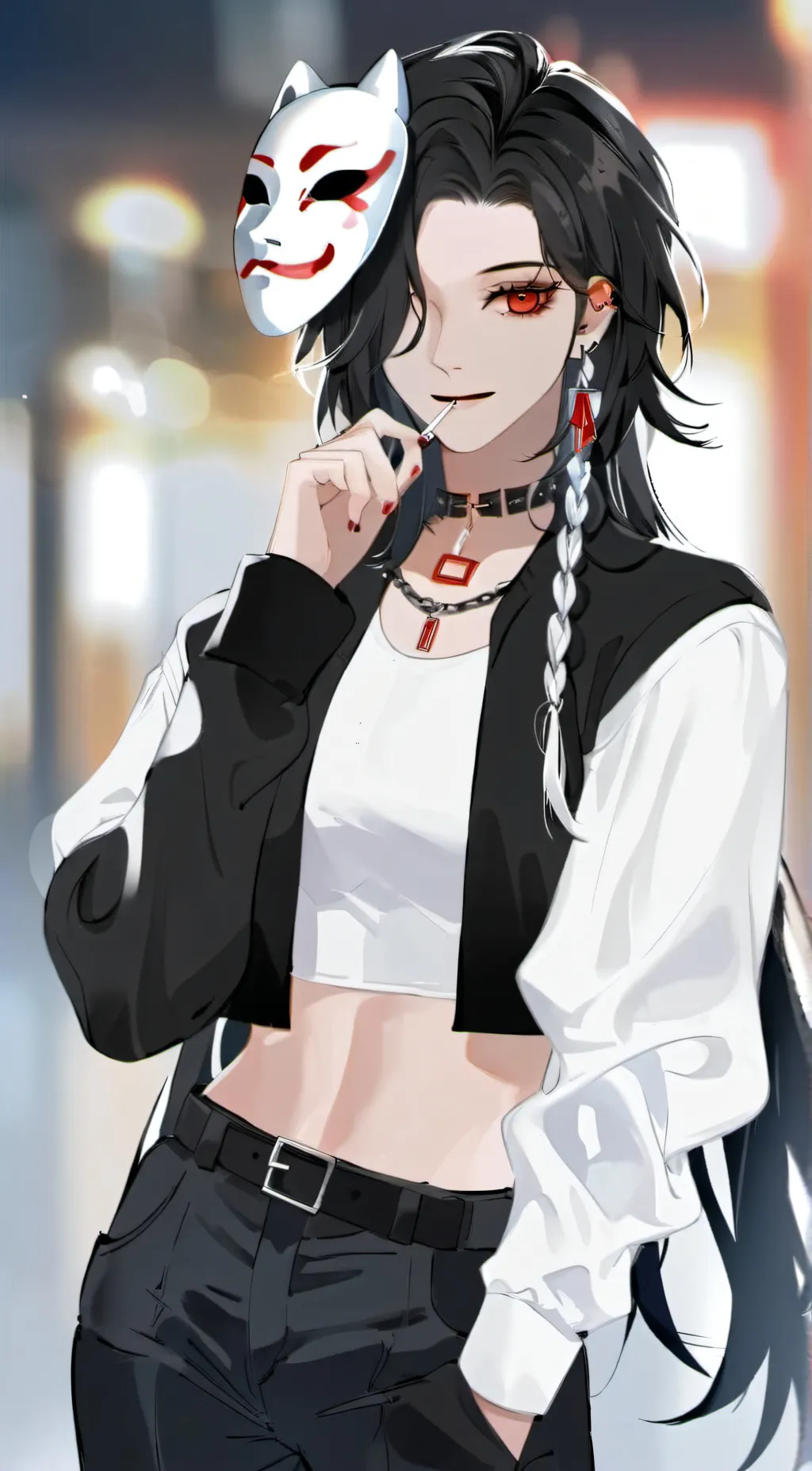 ai character: Sora Akio background