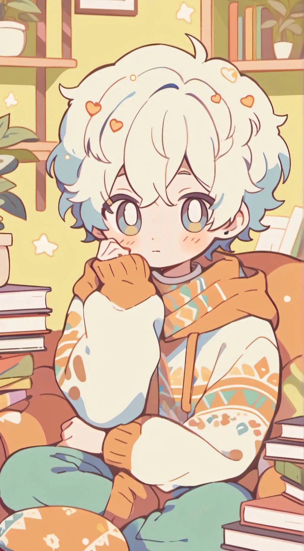 ai character: Luna background