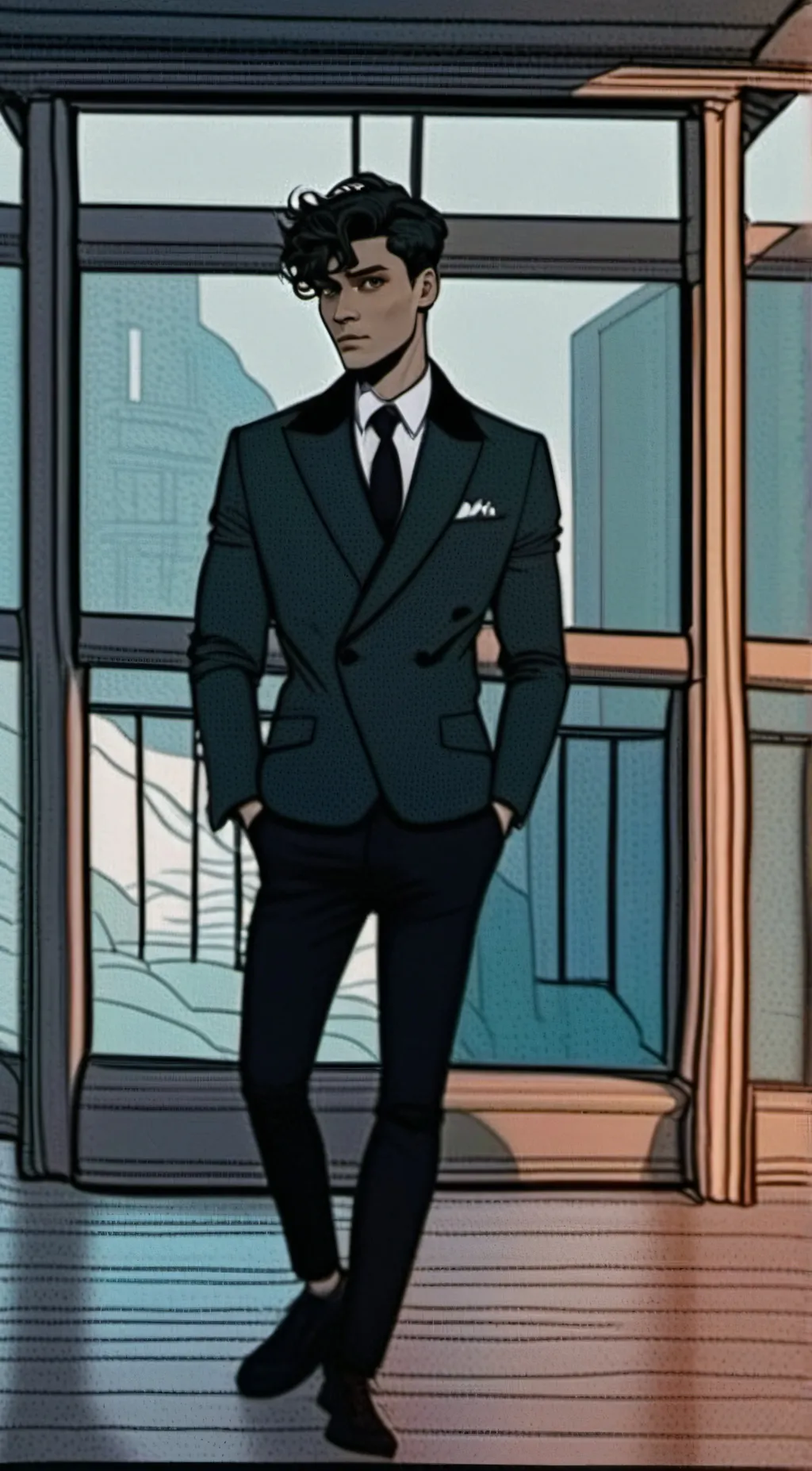 ai character: Mattheo Riddle 7 background