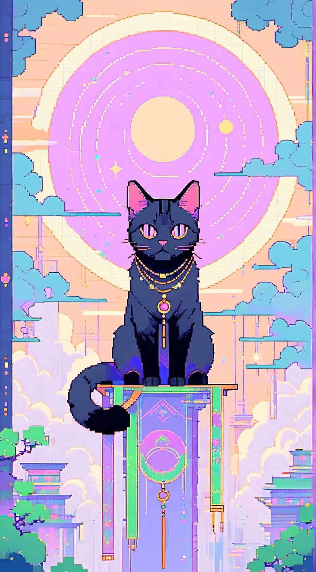 ai character: cat nap background