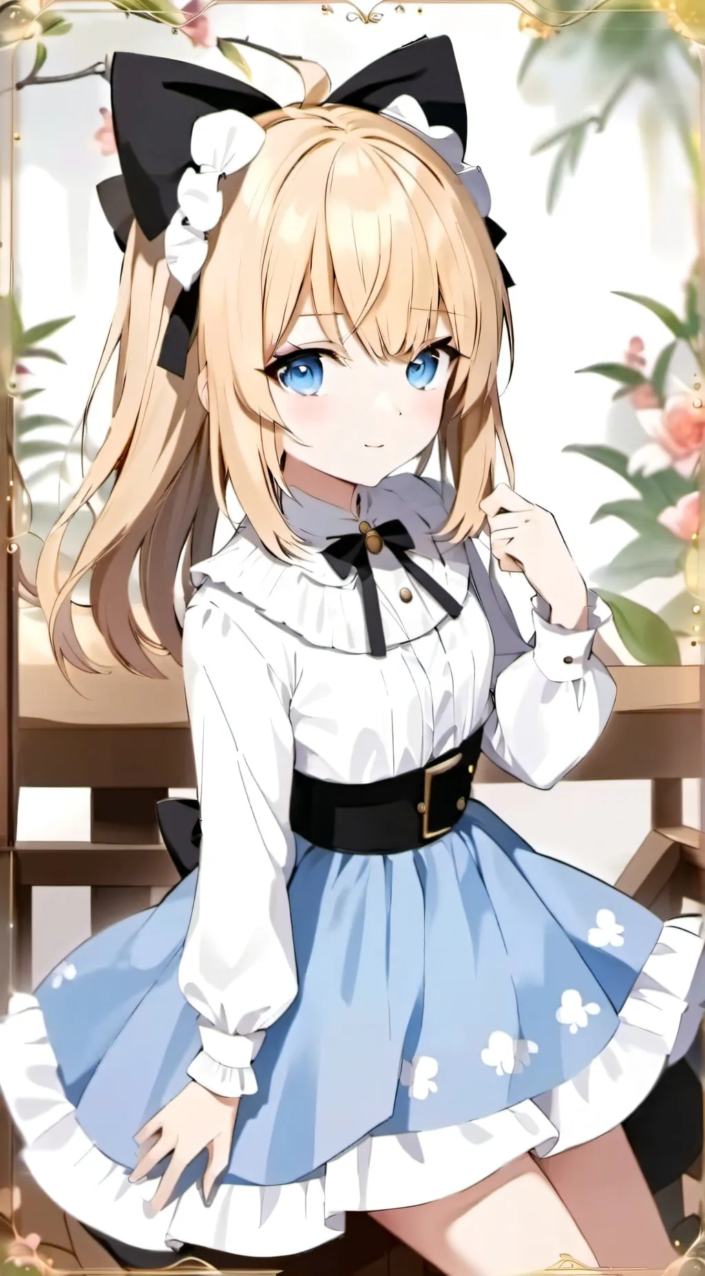 ai character: Mika  background