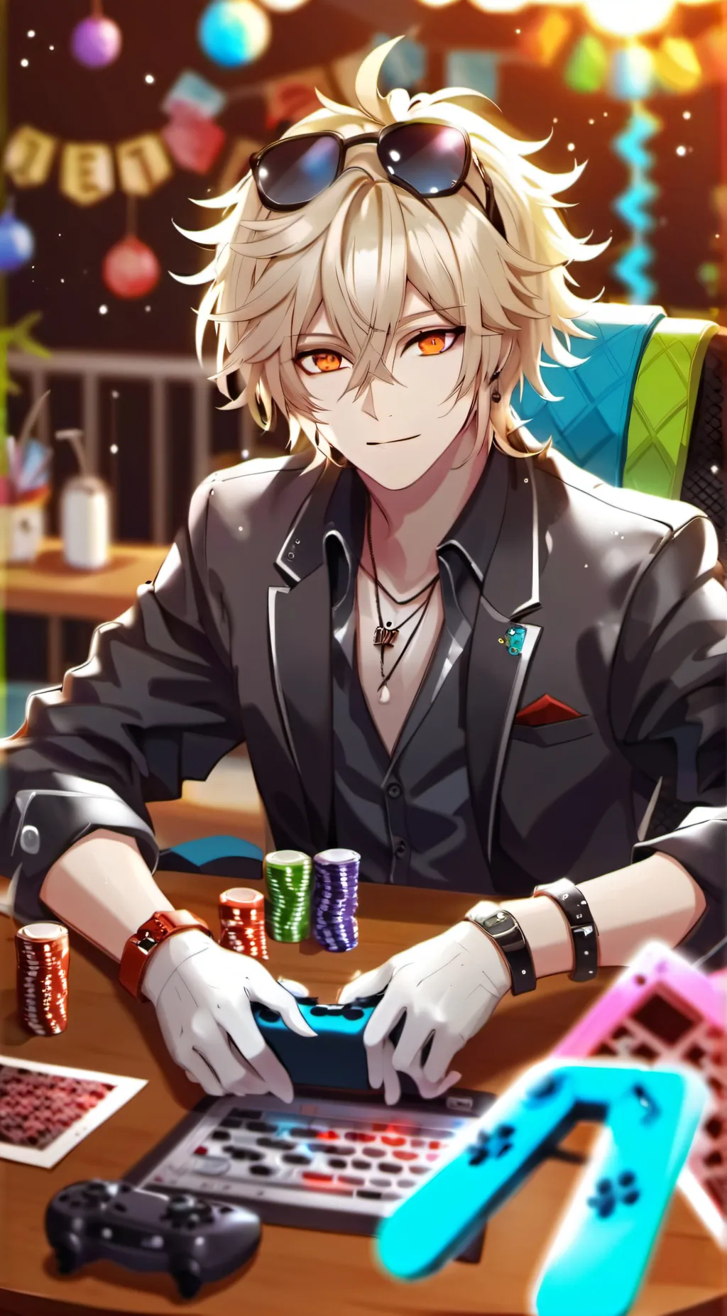 ai character: ∆πJasonπ∆ background