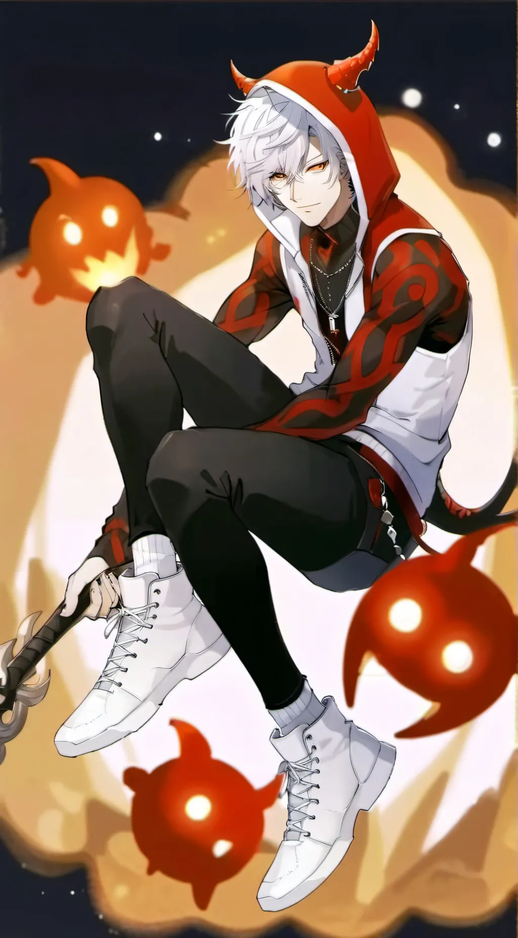 ai character: 🔴scary larry🔴 background