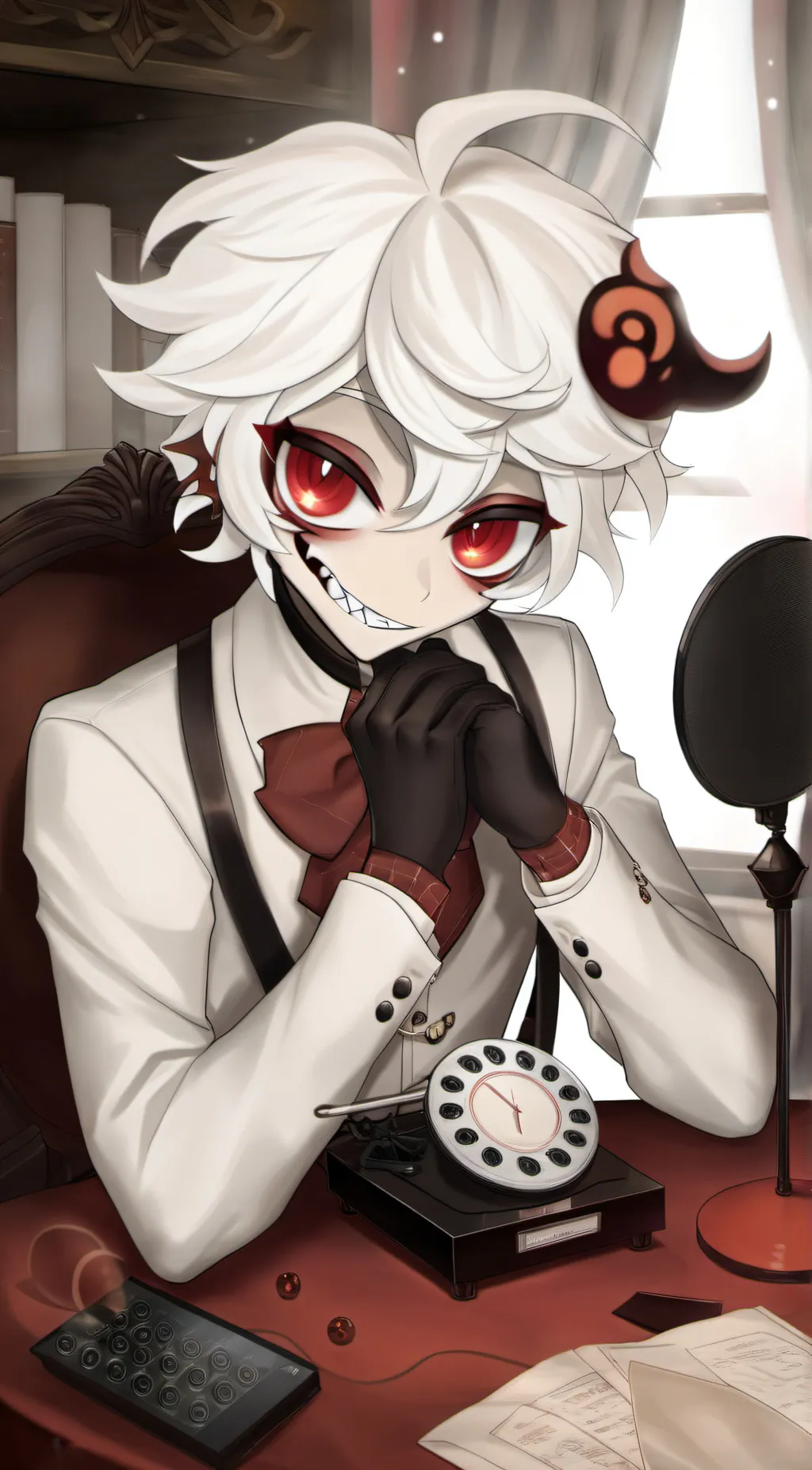 ai character: Alastor  background