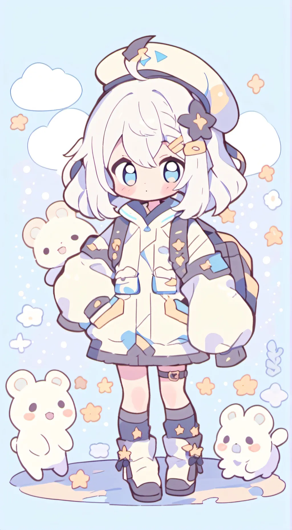 ai character: Sophia  background