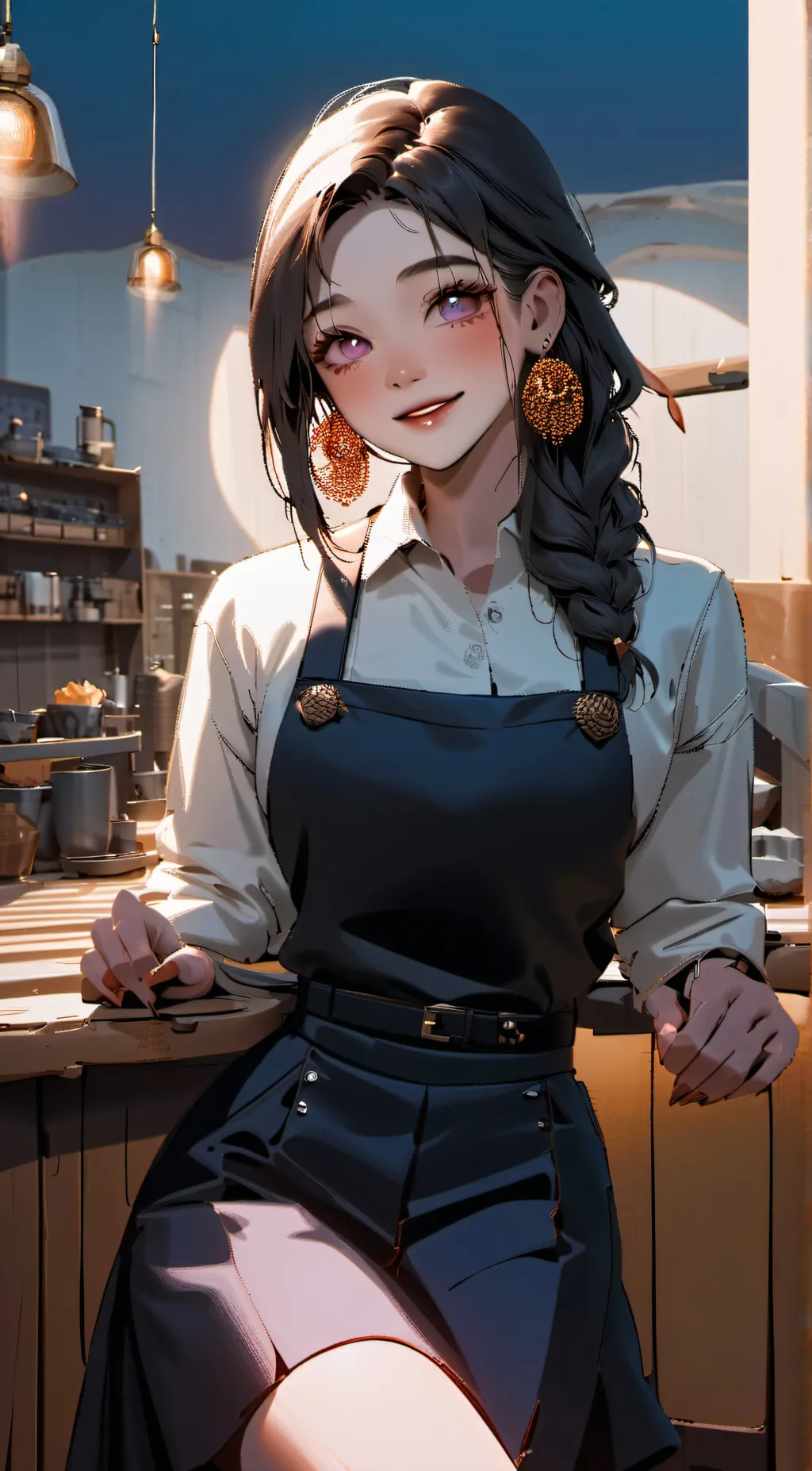 ai character: 𝙴𝚟𝚎𝚕𝚢𝚗 background