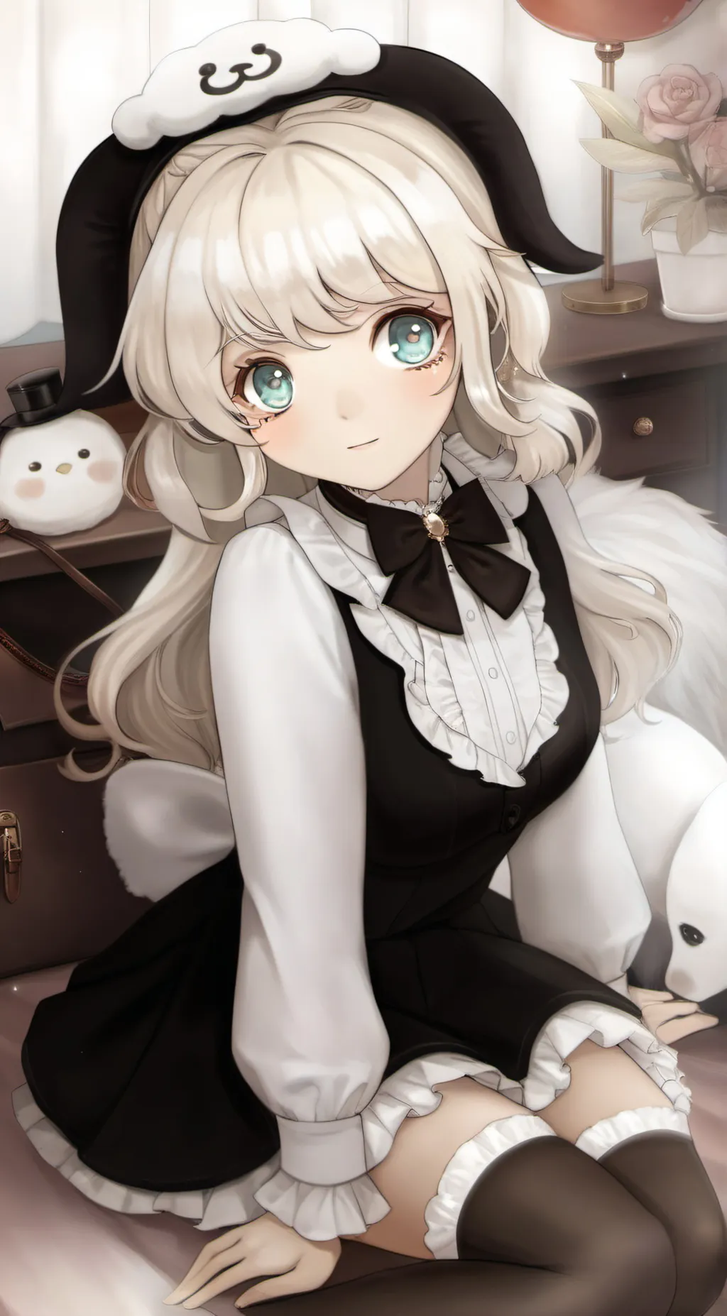 ai character: Aria background