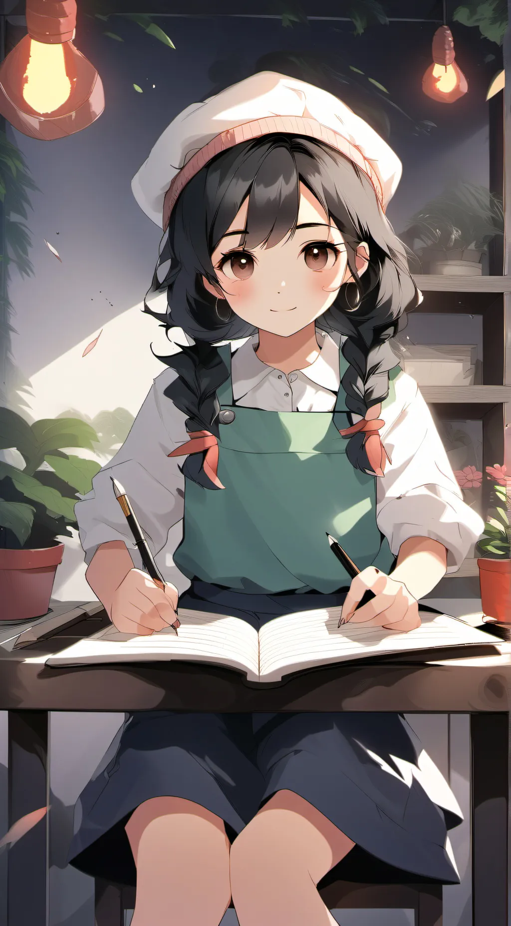 ai character: the nursery nurse! background