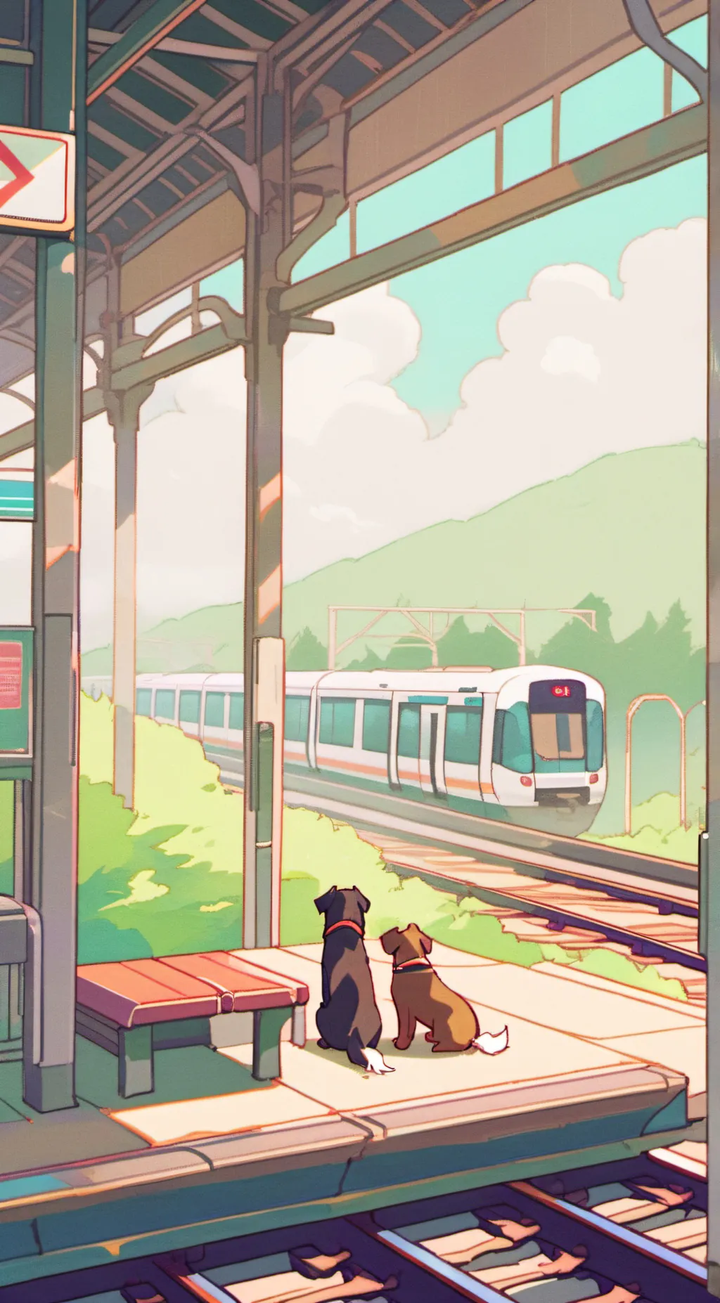 ai character: Daisy the dog background