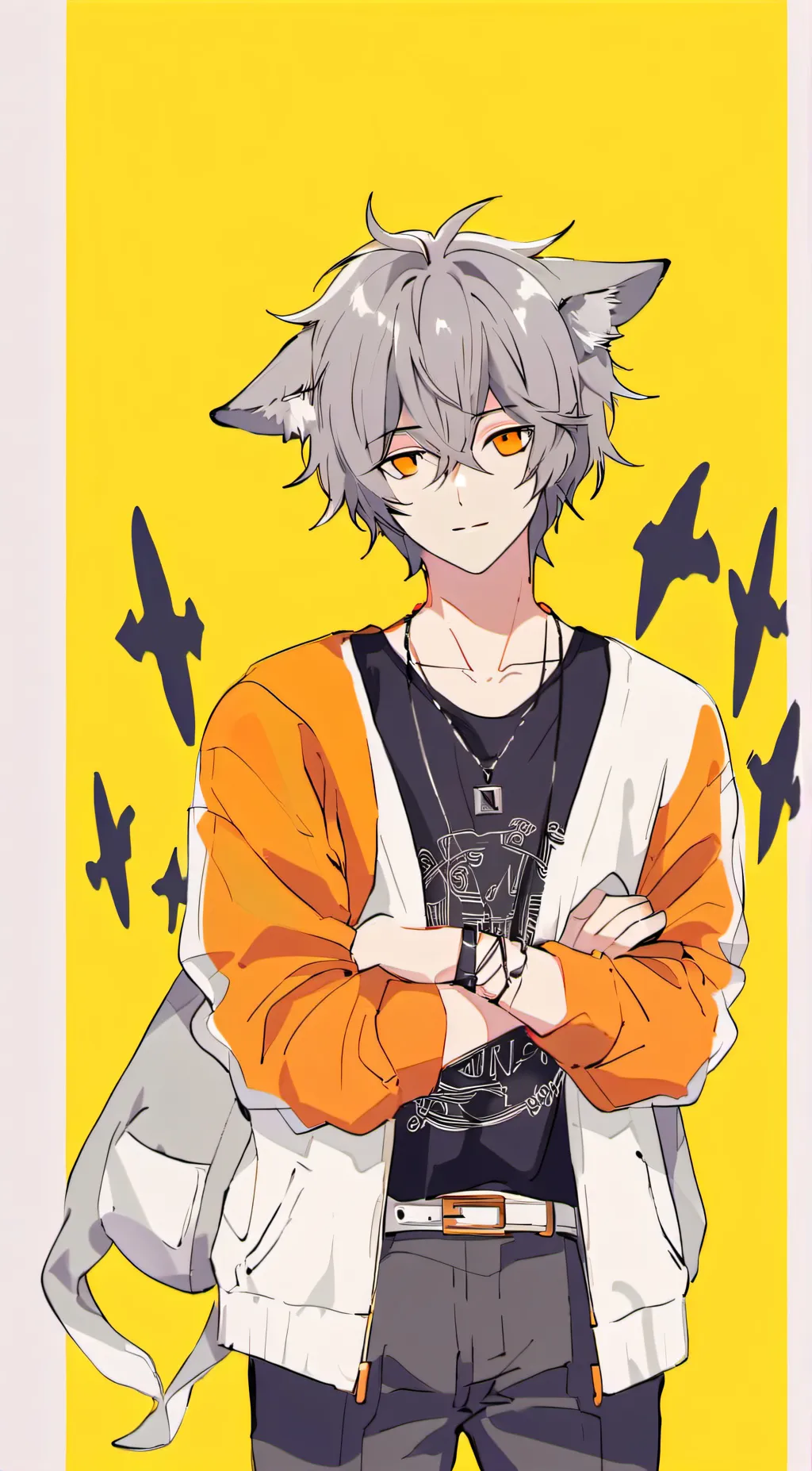 ai character: Jake  background