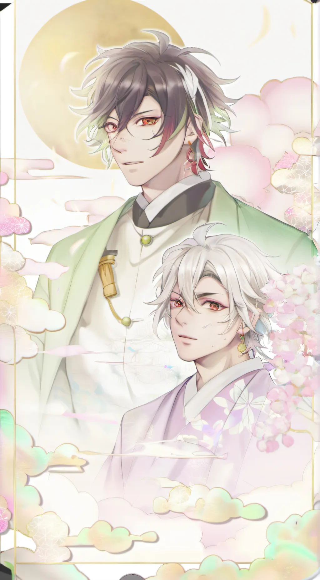 ai character: |Samurai & Giyuu| background