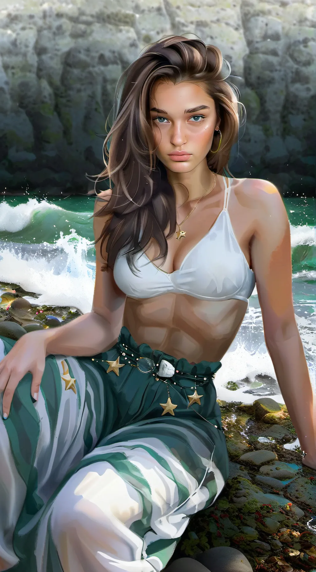 ai character: London Hilton background