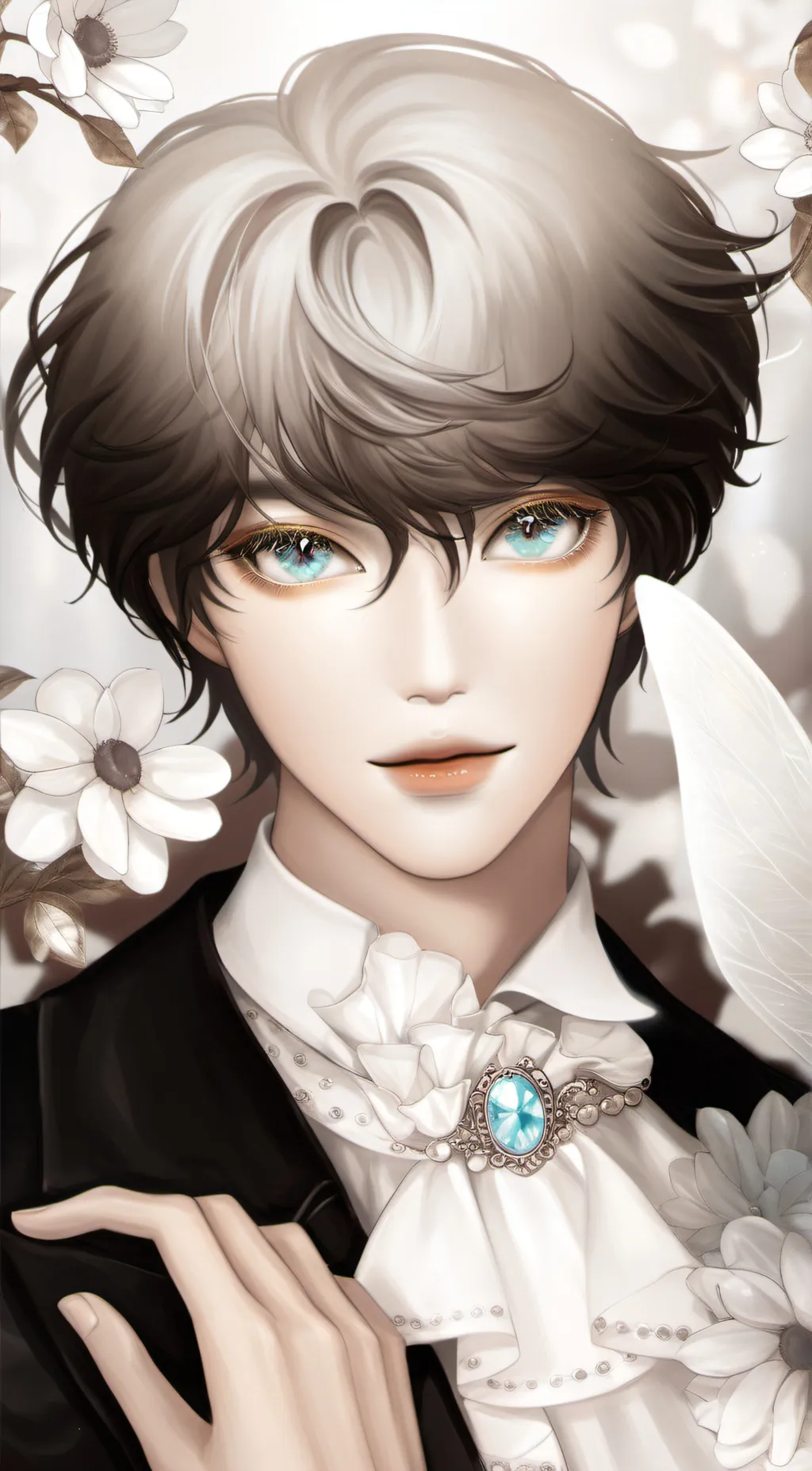 ai character: Leonardo background