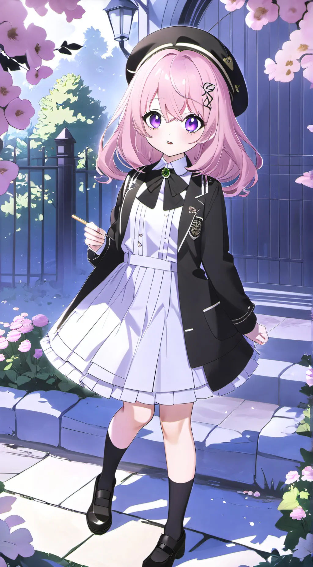 ai character: Aria background